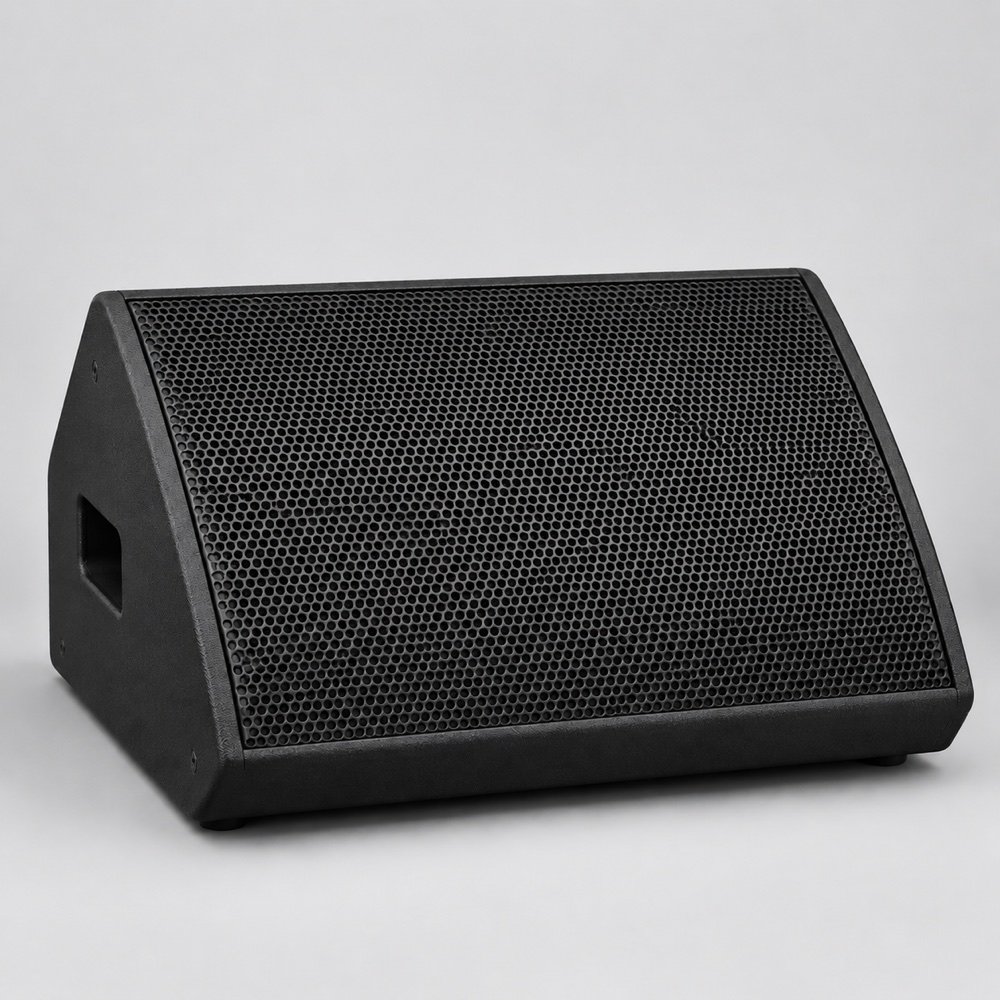 Representative speaker illustration for EXPO D28; exact model appearance is unconfirmed
