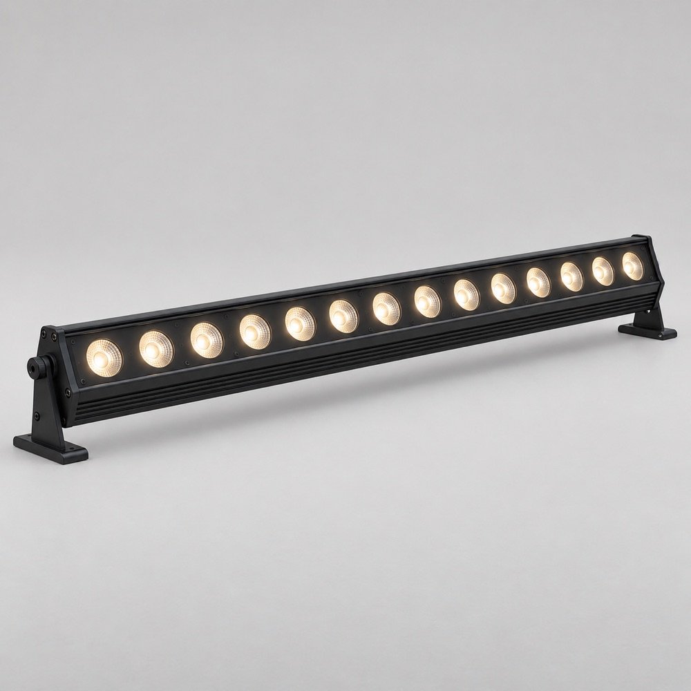 AI illustration of KZ-450WLA Pixel-Control LED Wall Washer; not an inventory photograph