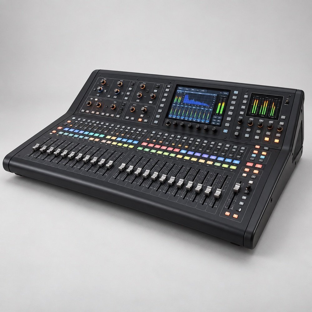 Illustrative digital mixing console