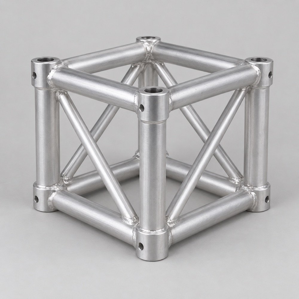AI illustration of 400 × 400 mm 400 × 400 mm Truss Sleeve Block; not an inventory photograph